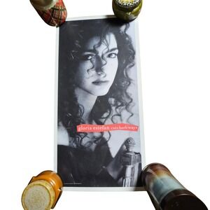 Gloria Estefan Cuts Both Ways Vintage 1989 Promo Album Poster 12x24 Latin CBS